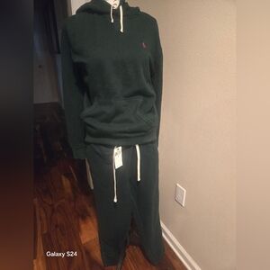 Ralph Lauren Polo Colorblock Hoodie & Pants Set